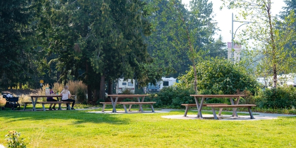 Wishbone Bayview Picnic Tables in Whistler BC